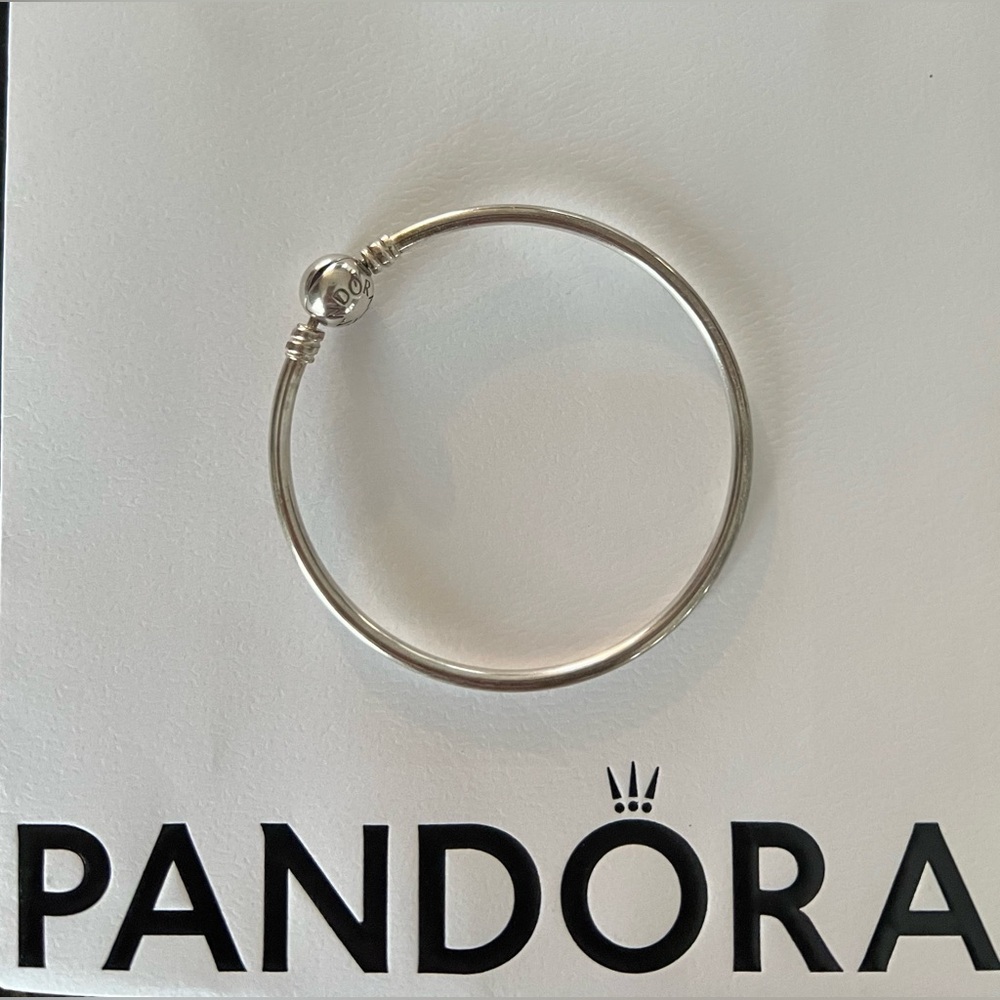 Pandora Sterling Silver 925 Authentic Bangle Bracelet